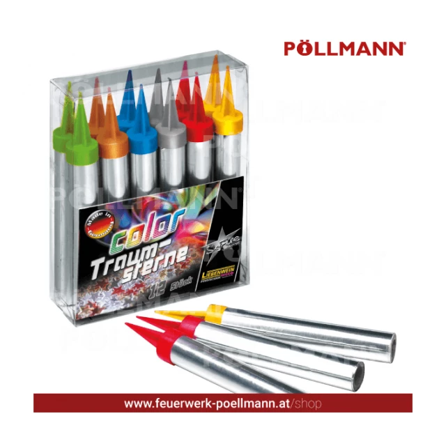 Traumsterne färbig (30 sek.)